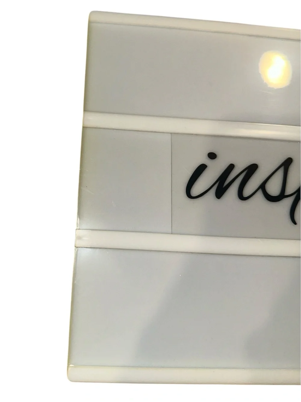 LED Light Box Sign + Letter Set - Picture 3 of 5